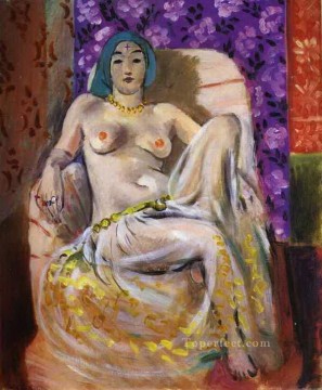 1922 Works - Le genou leve nude 1922 abstract fauvism Henri Matisse